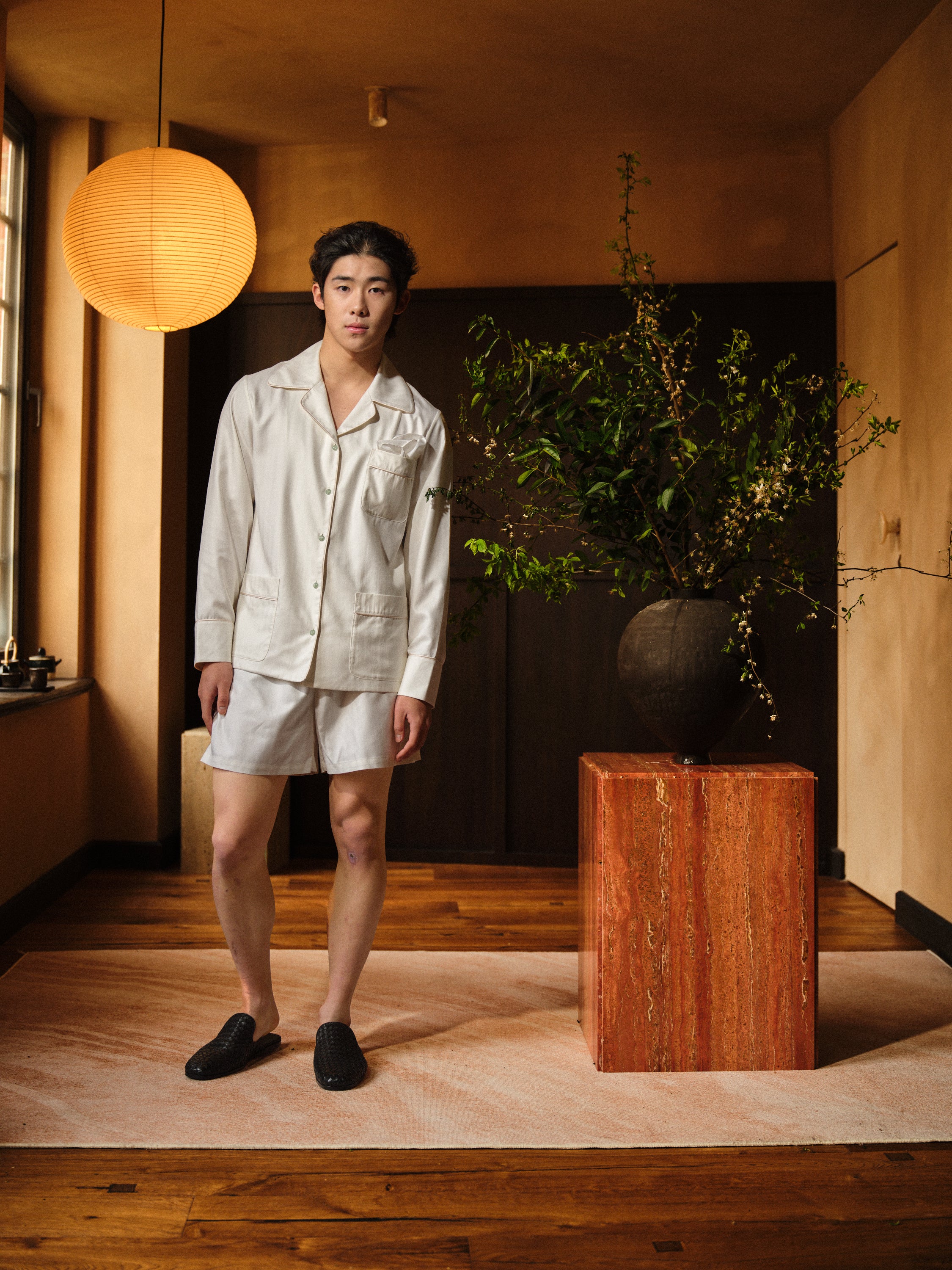 Silkmere Pajama Set, Short