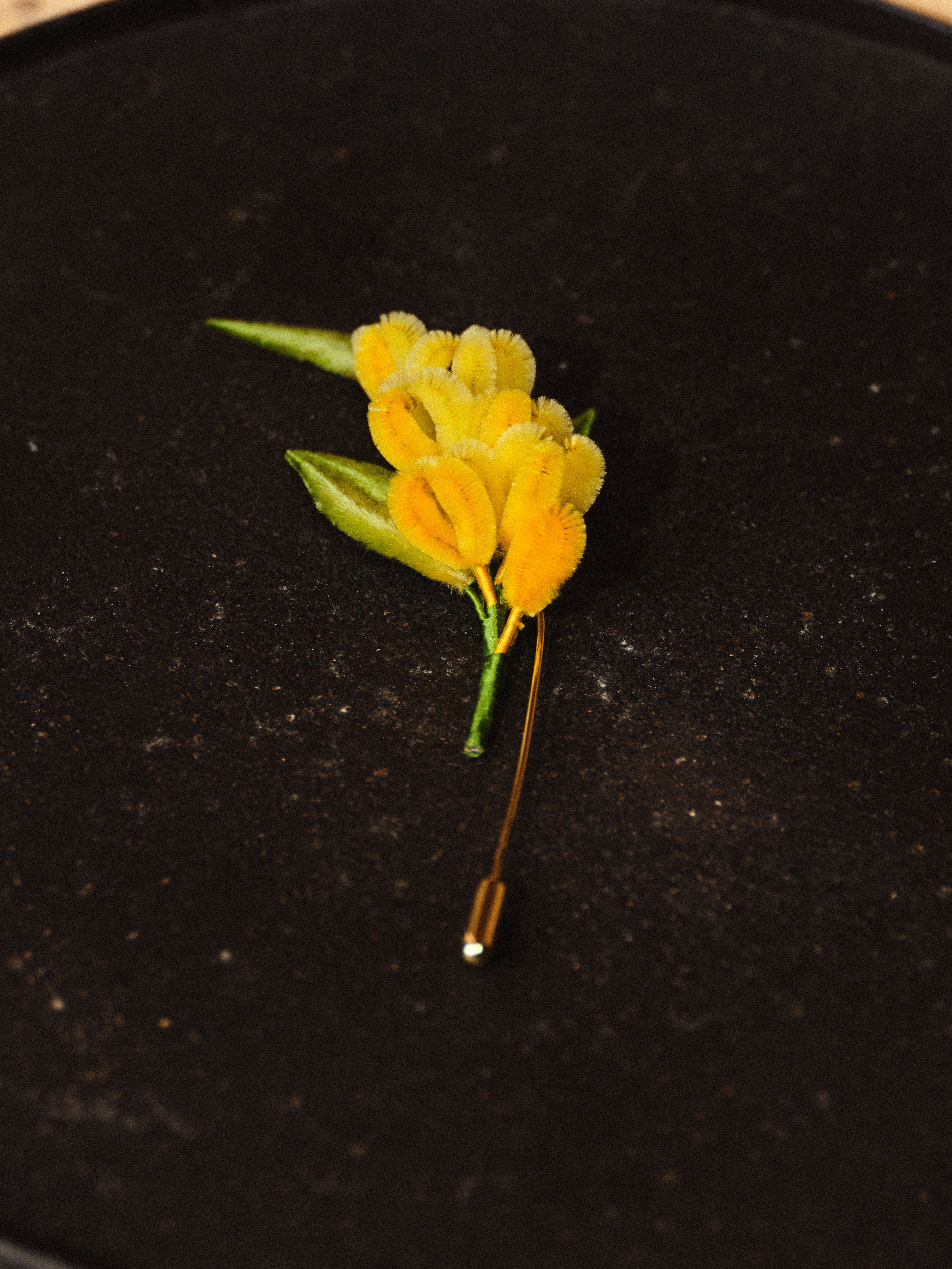Ronghua Flower Brooch, Osmanthus