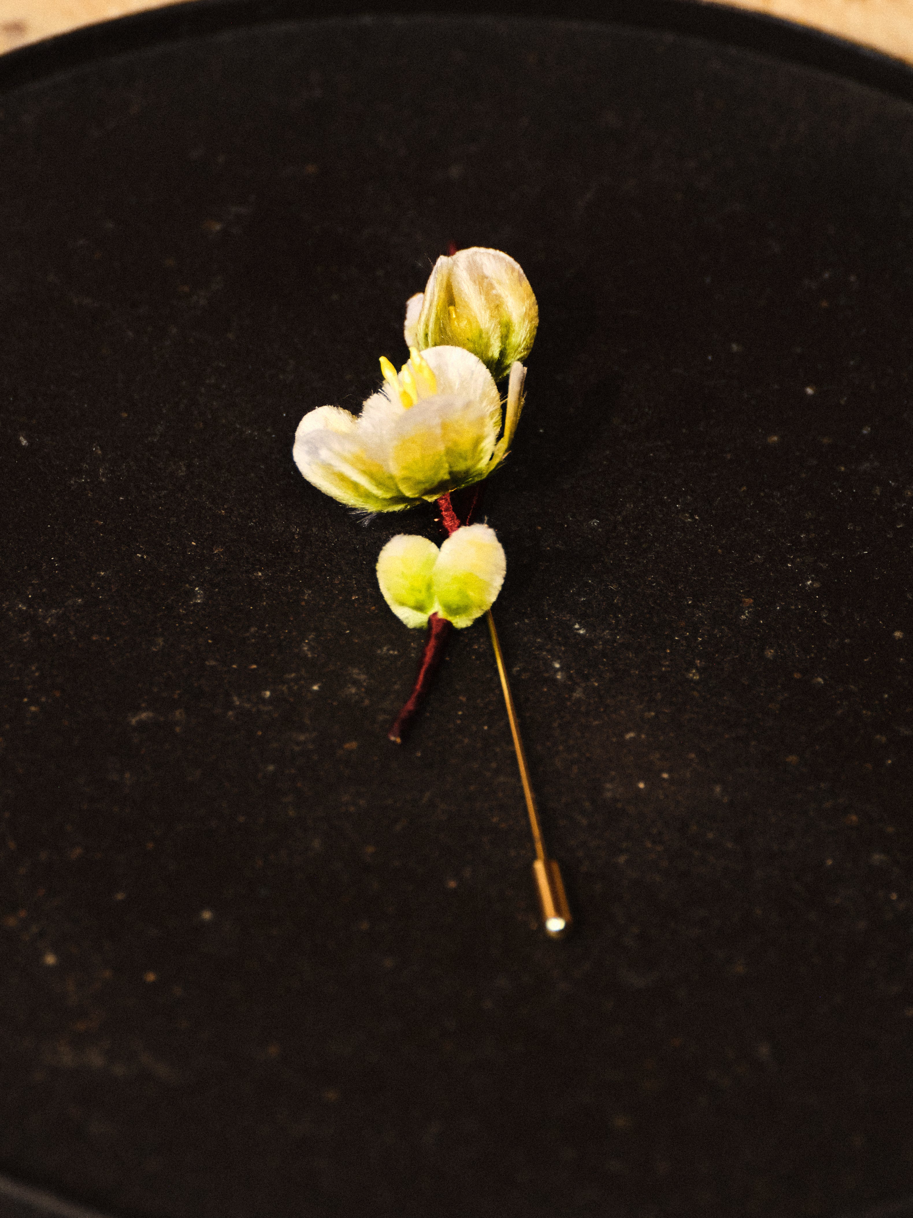 Ronghua Flower Brooch, Plum Blossom
